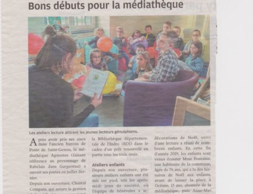 SAINT GENOU DANS LA PRESSE